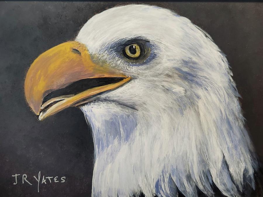 American Eagle Spirit Painting by J R Yates