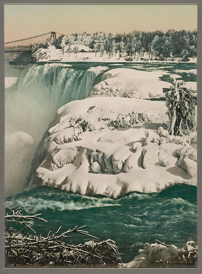 American Falls From Goat Island Aa00f3 Painting