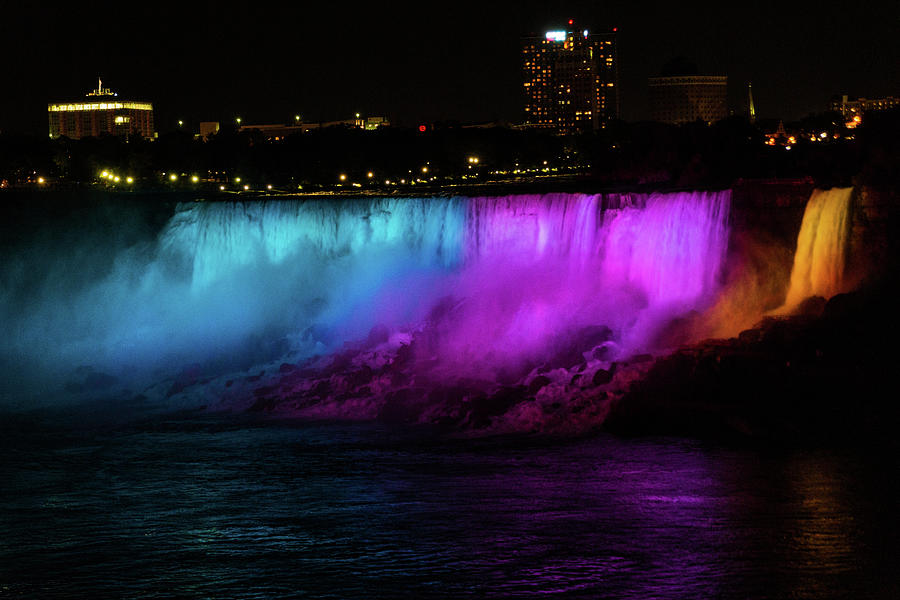 American Falls In Color Photograph By Terri Morris - Pixels