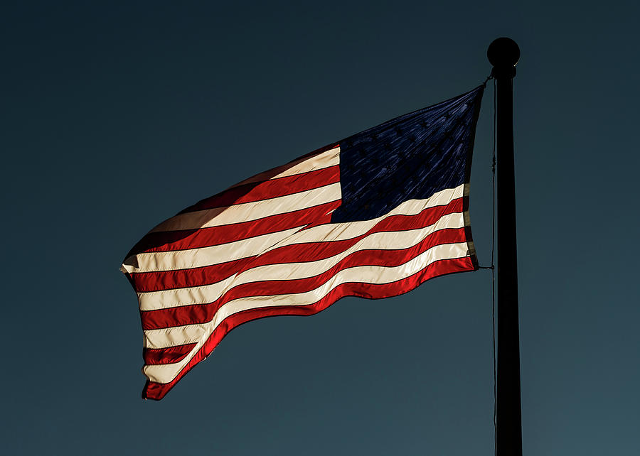 American Flag 3 Photograph by Amelia Pearn