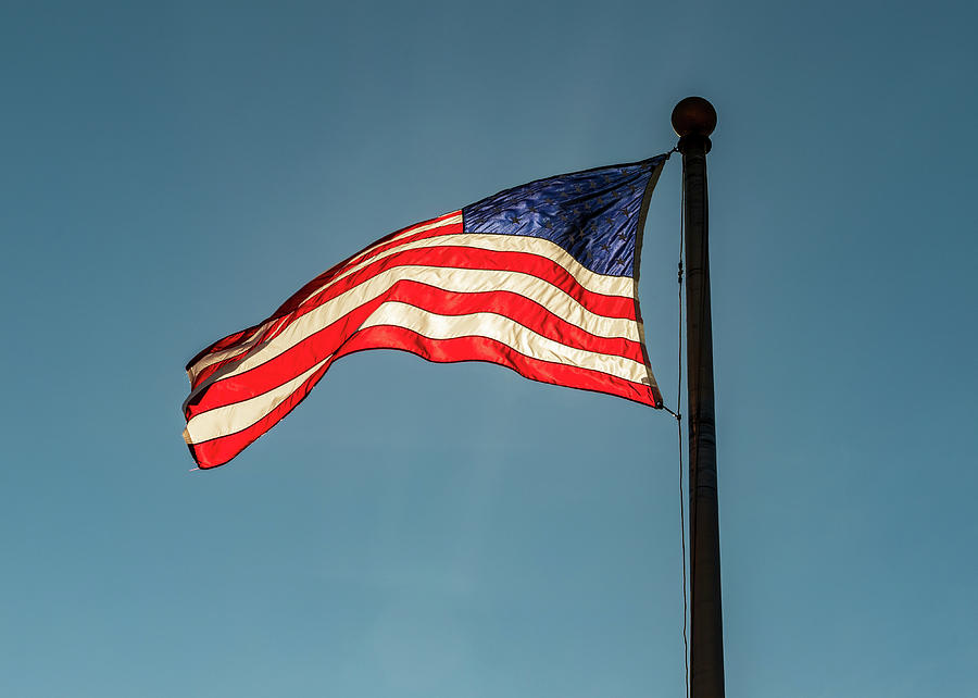 American Flag 5 Photograph by Amelia Pearn