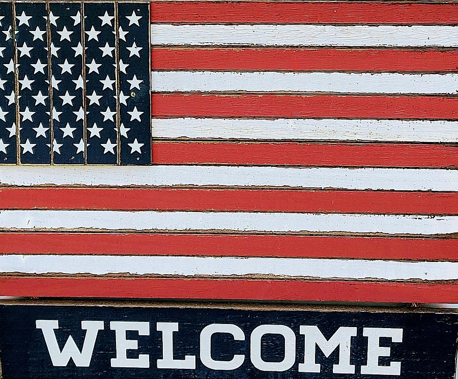 American Flag Digital Art by James Inlow