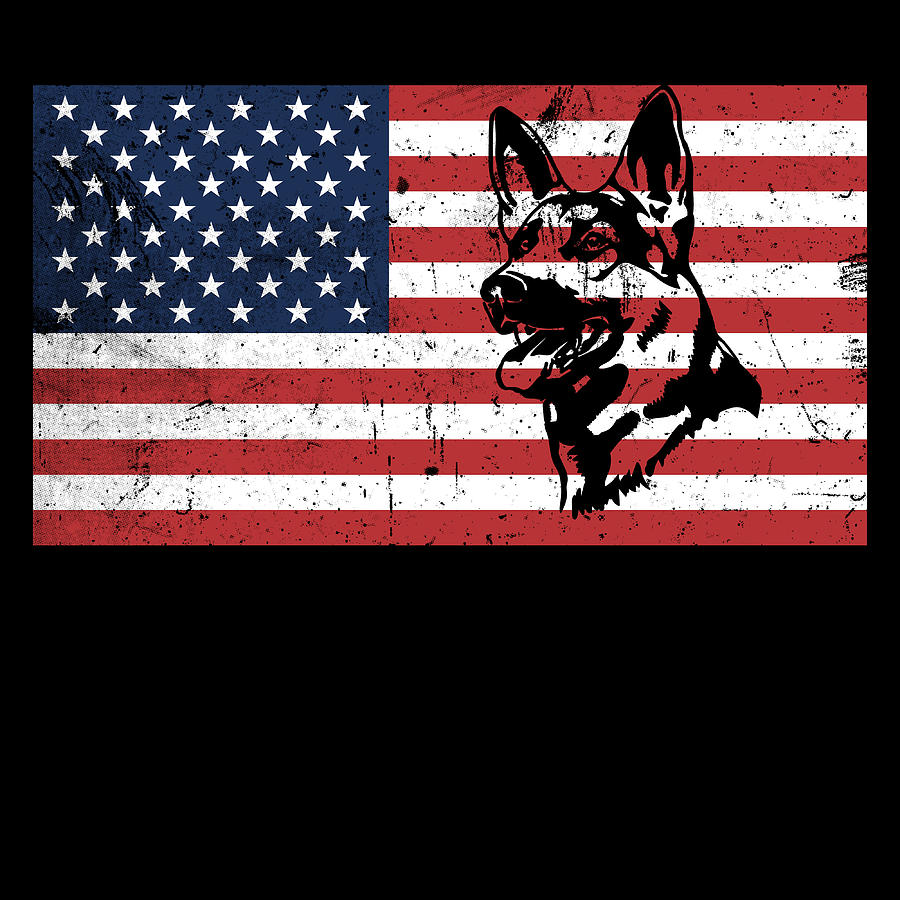 american flag dog shirt