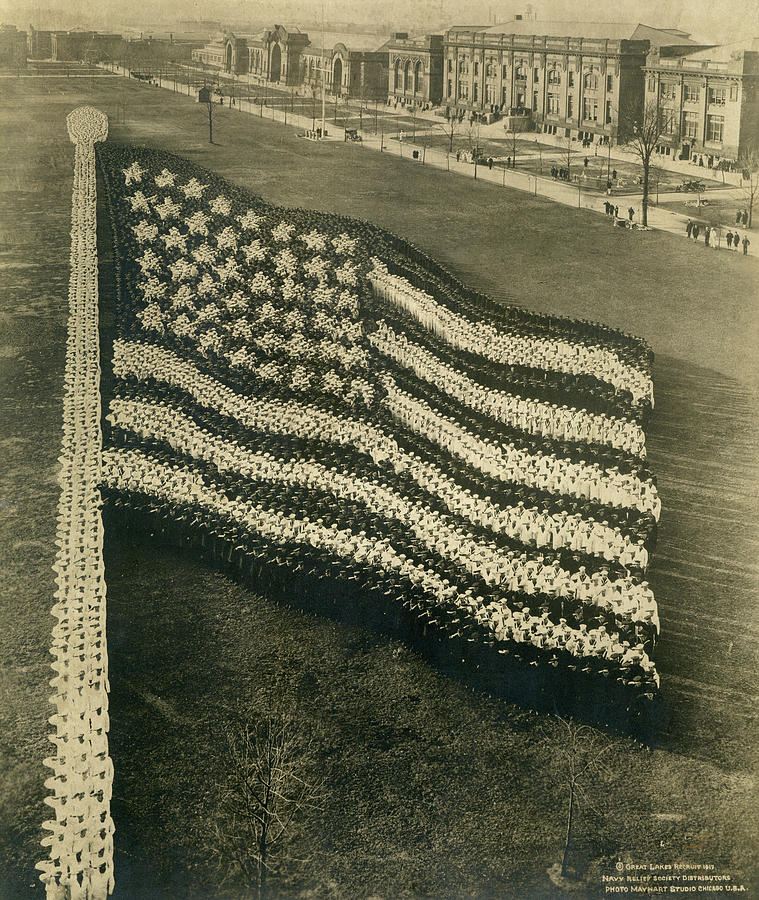 american flag 1917