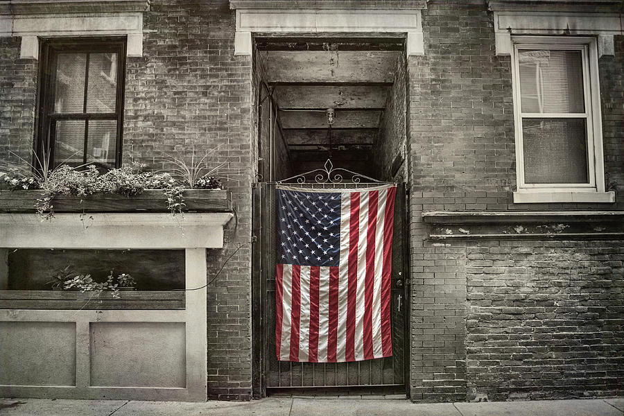 American Flag - Patriotic Art Photograph by Joann Vitali