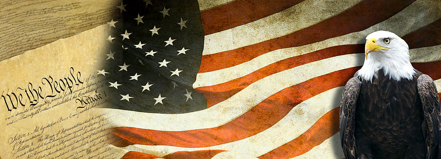 American Flag Print OO Digital Art by We The People Prints American Flag Print OO Digital Art by We The People Prints