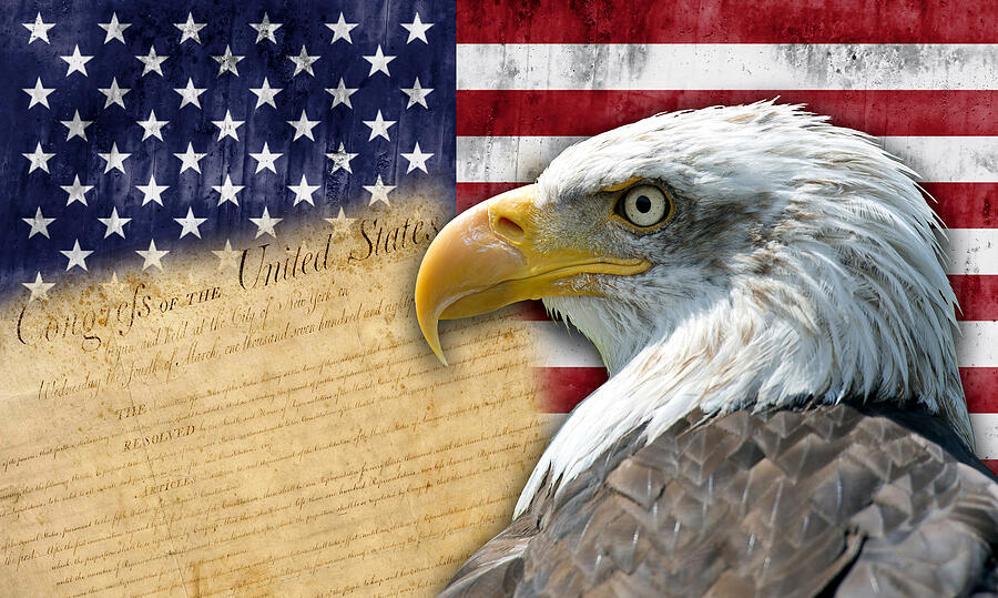 American Flag Print TX Digital Art by We The People Prints American Flag Print TX Digital Art by We The People Prints