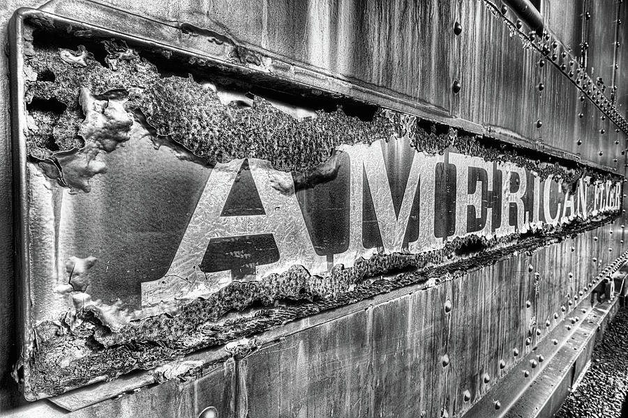 American Flyer Black and white Photograph by JC Findley