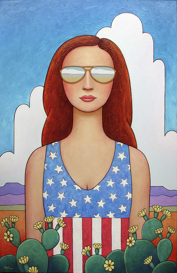 American Girl Painting by Norman Engel