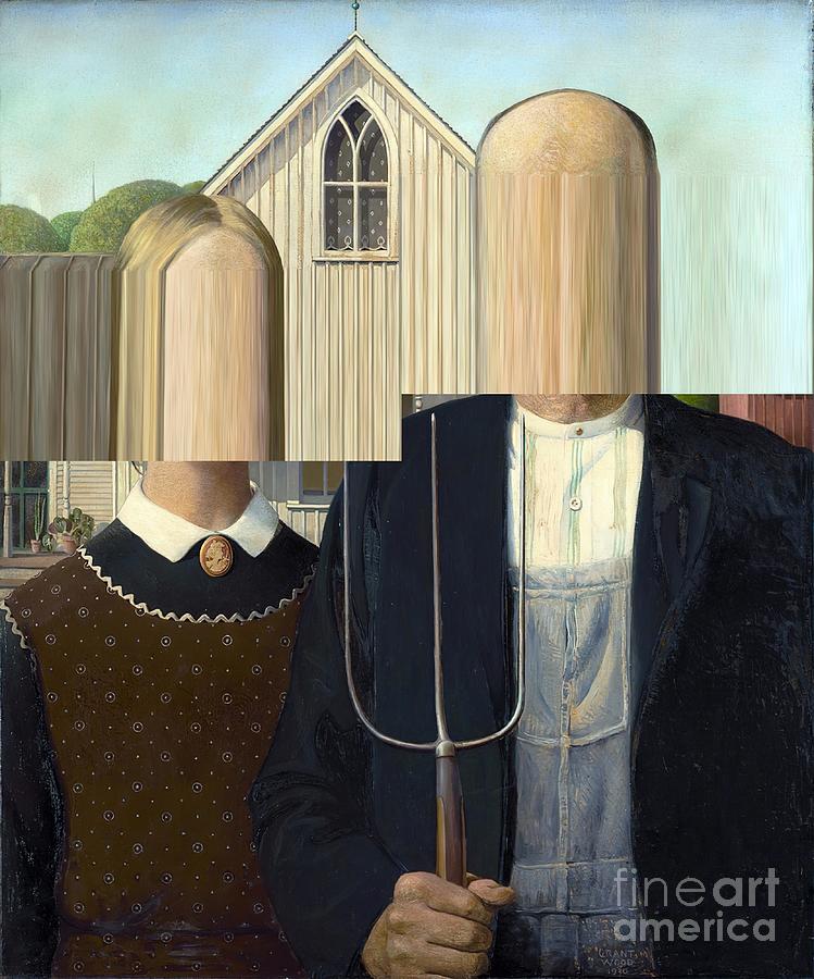 American Gothic Painting by Edward Darren Fine Art America