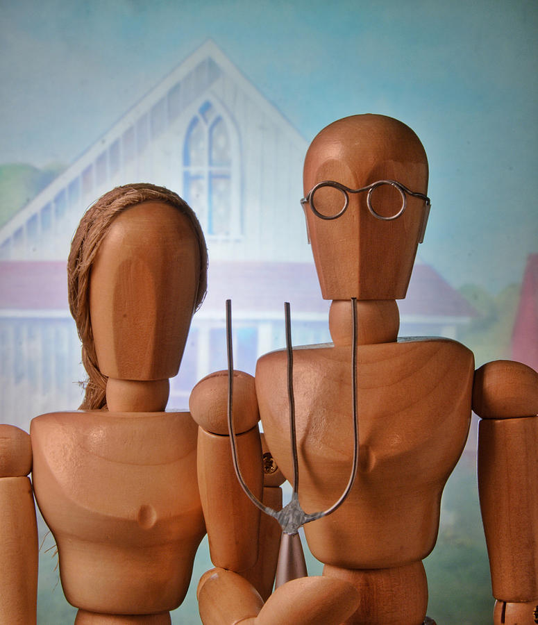 American Gothic Revisited Photograph by Mark Fuller