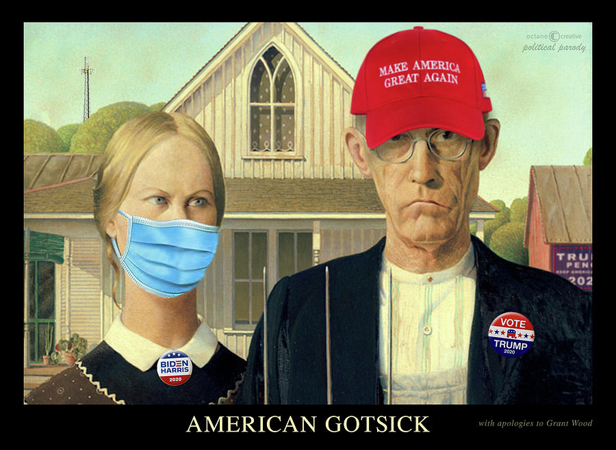 American Gotsick Digital Art by Tim Nyberg