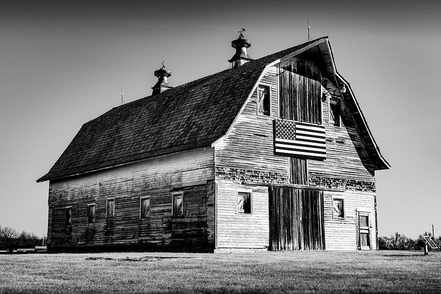 American Heritage - Black and White Edition Photograph by Gregory Ballos