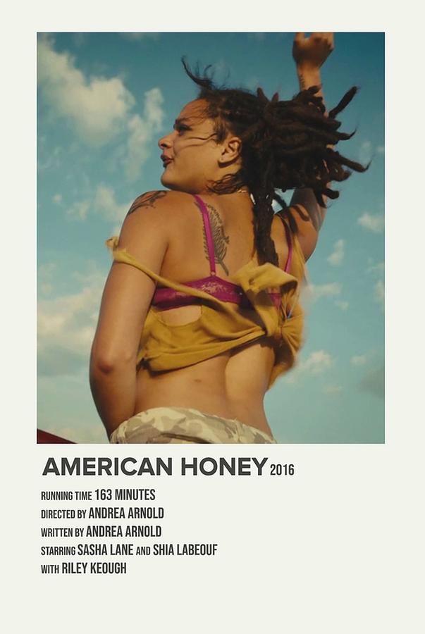 American Honey 2016 Poster Digital Art By Kailani Smith Pixels