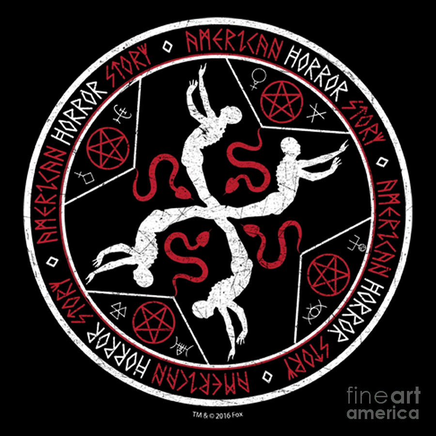 American Horror Story Coven Serpent Sigil Digital Art By Earl Brock Fine Art America