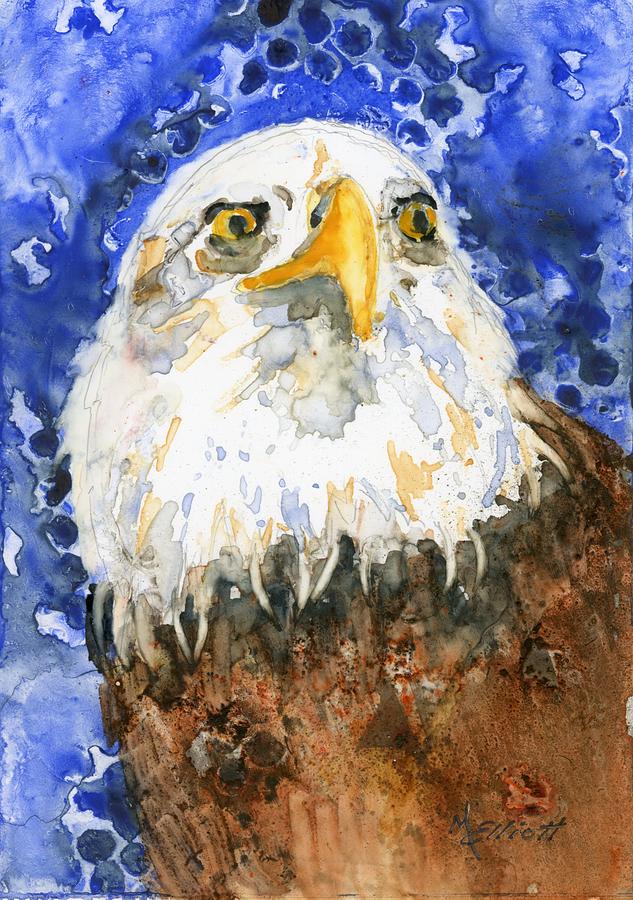 American Icon Painting by Marsha Elliott