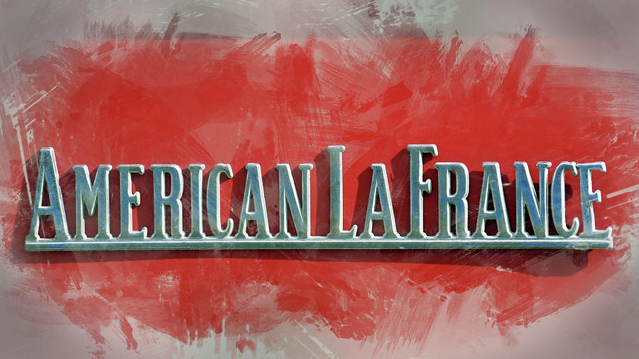 American LaFrance logo Photograph by Bob McDonnell