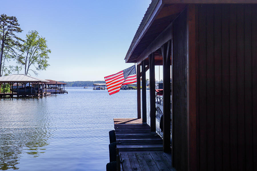 American Lake Patriotism Photograph by Ed Williams