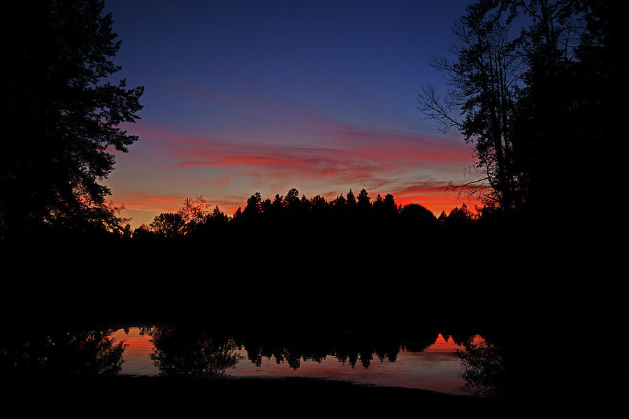 American Lake Sunset Photograph