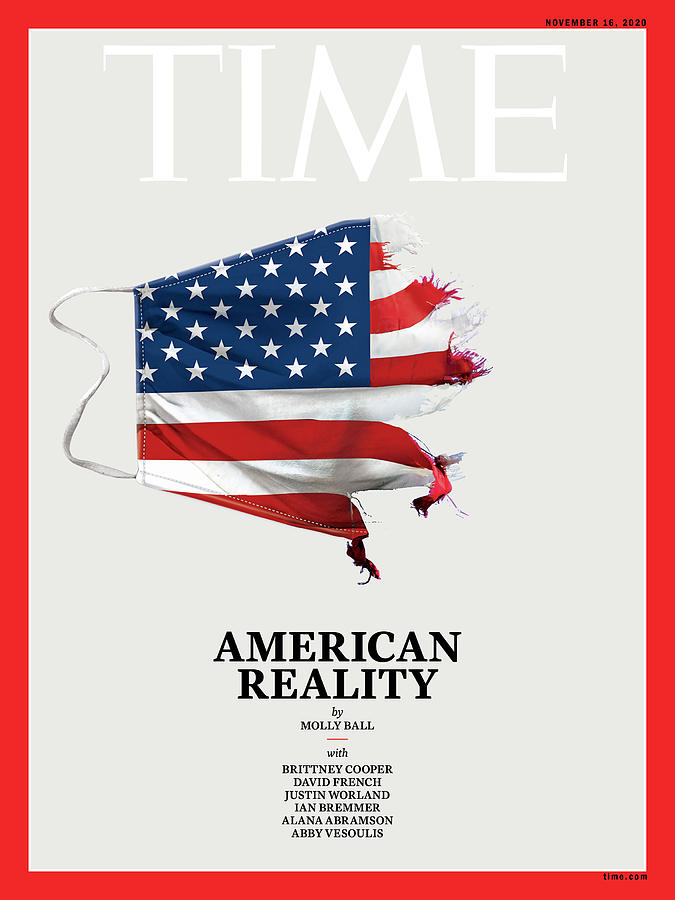 America Photograph - American Reality by Time