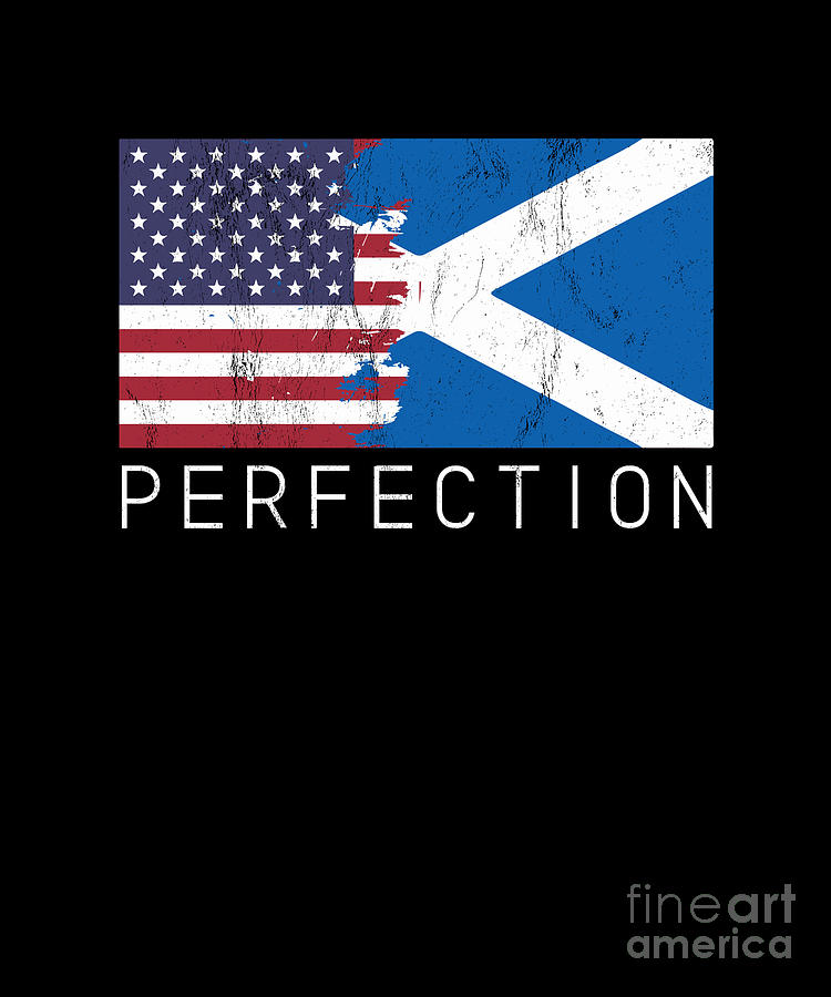 USA & Scotland Friendship Large Flag 6ft x 3ft American American Scottish Alianc 