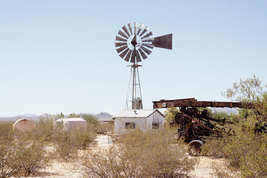 American West - Arizona Farm Photograph by Philippe HUGONNARD