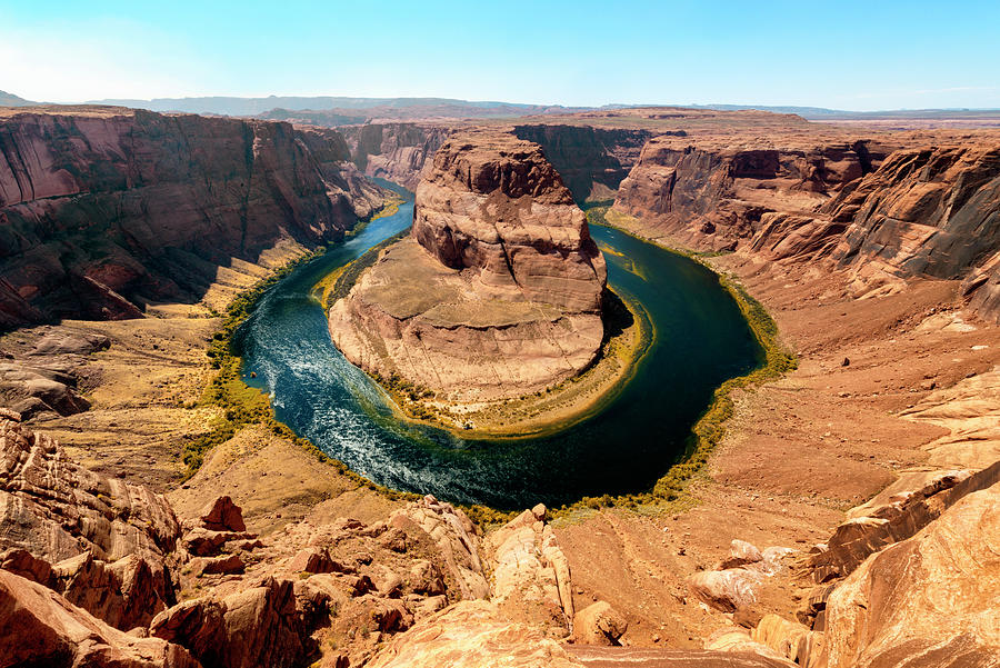 American West - Horseshoe Bend Photograph by Philippe HUGONNARD
