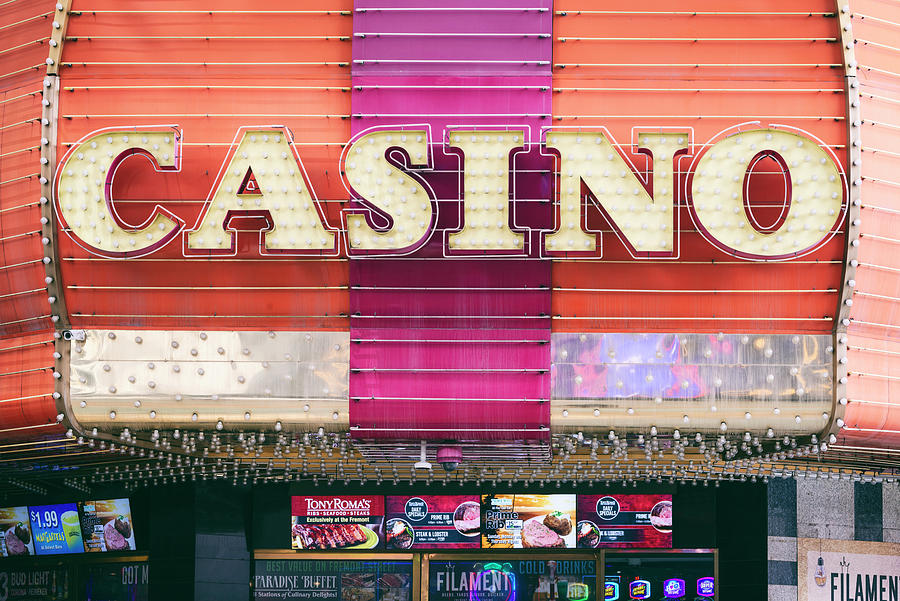 American West - Las Vegas Casino Photograph by Philippe HUGONNARD