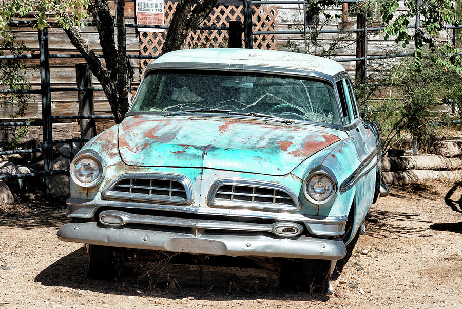 American West - Old Classic Car Photograph by Philippe HUGONNARD