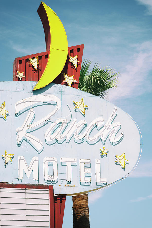 American West - Ranch Motel Photograph by Philippe HUGONNARD
