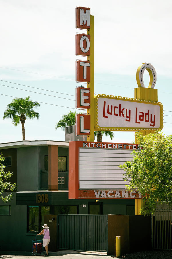 American West - Vegas Lady Photograph by Philippe HUGONNARD