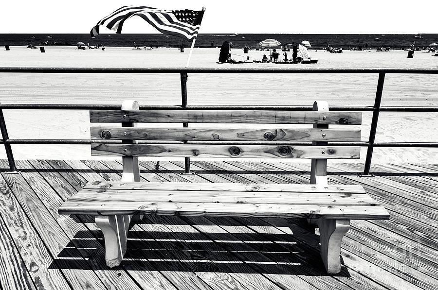 Americana at Asbury Park Beach Photograph by John Rizzuto