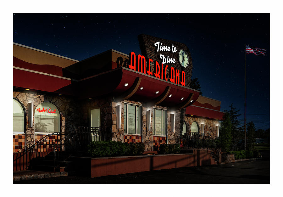Americana Diner Photograph by ARTtography by David Bruce Kawchak