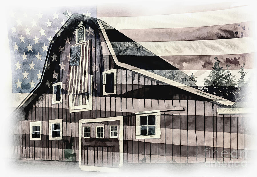 Americana Glory Digital Art by Macro Abundance Art Americana Glory Digital Art by Macro Abundance Art