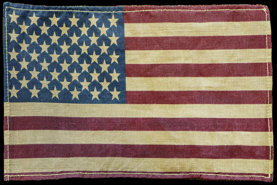 Vintage Flag 1 Photograph by Carrie Ann Grippo-Pike