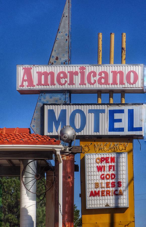 Americano Motel  Photograph by Gia Marie Houck