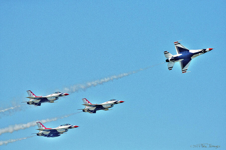 Break Away- The Thunderbirds Photograph by TruImages Photography