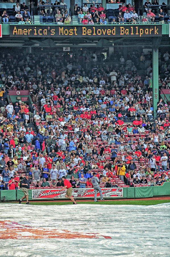 Boston Red Sox Photograph - Americas Most Beloved Ballpark by Mike Martin