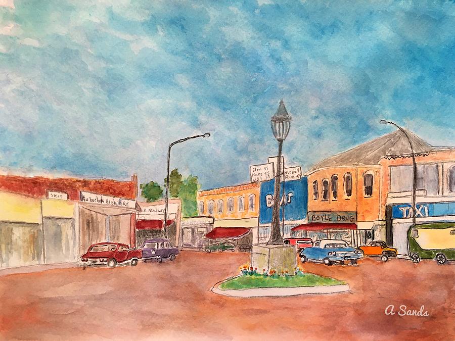 Amesbury Massachusetts  Painting by Anne Sands