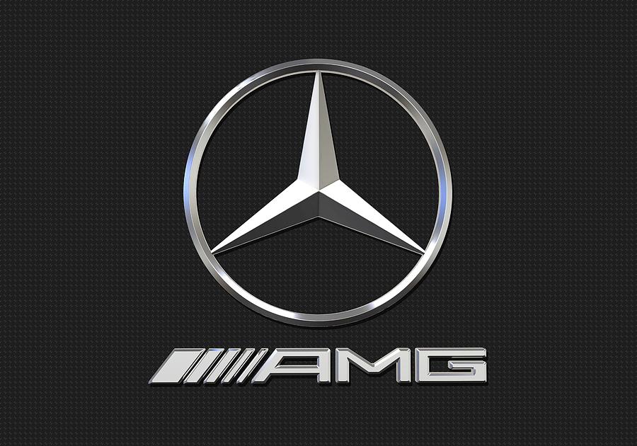 AMG Logo Digital Art by Clint Perret - Fine Art America