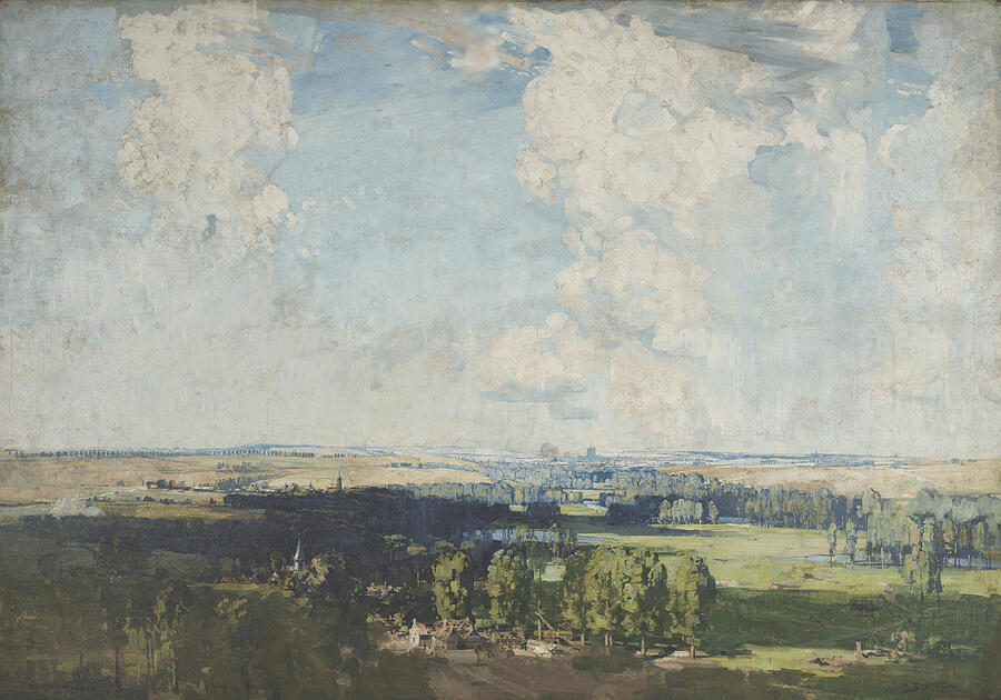 Amiens, the key of the west - Arthur Streeton Digital Art by Samuel HUYNH Amiens, the key of the west - Arthur Streeton Digital Art by Samuel HUYNH