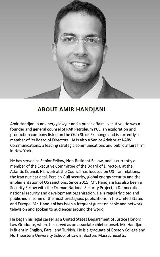 Amir Handjani Bio Digital Art by Amir Handjani