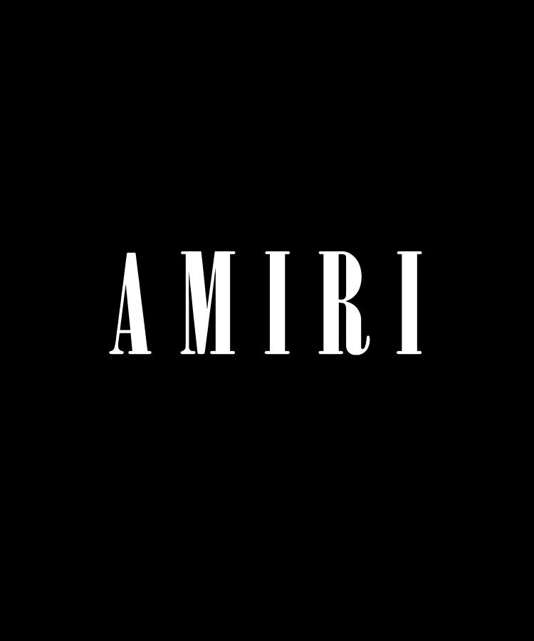 AMIRI Classic Logo Digital Art by Triana Wulandari | Pixels