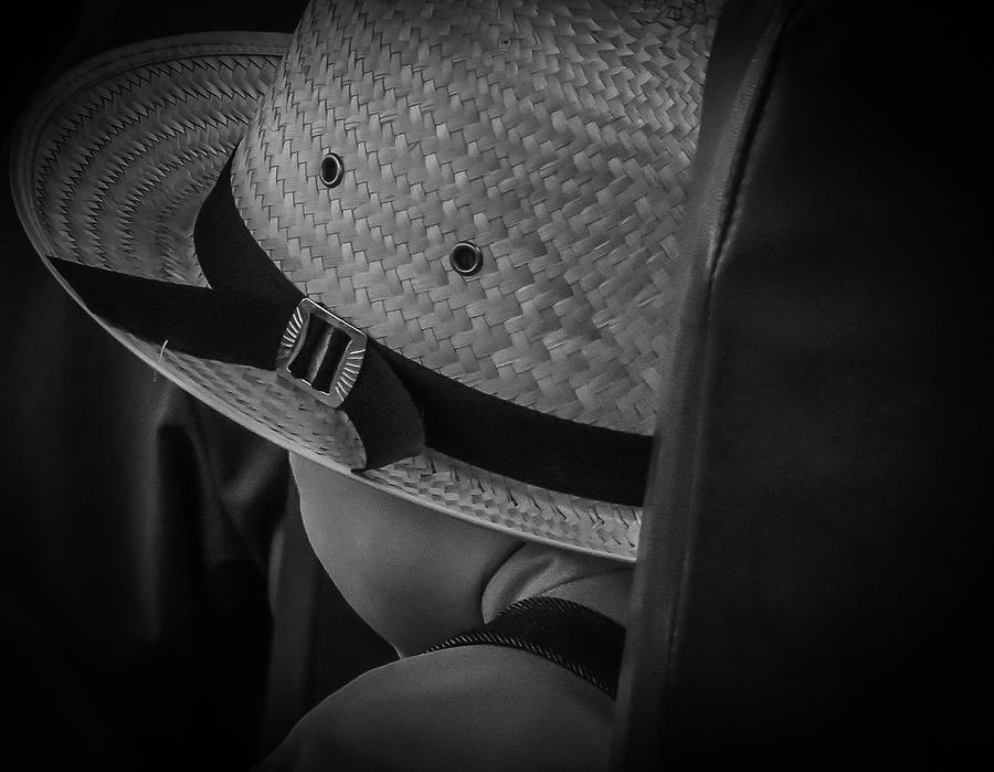 Black And White Photograph - Amish Boy by Michelle Wittensoldner