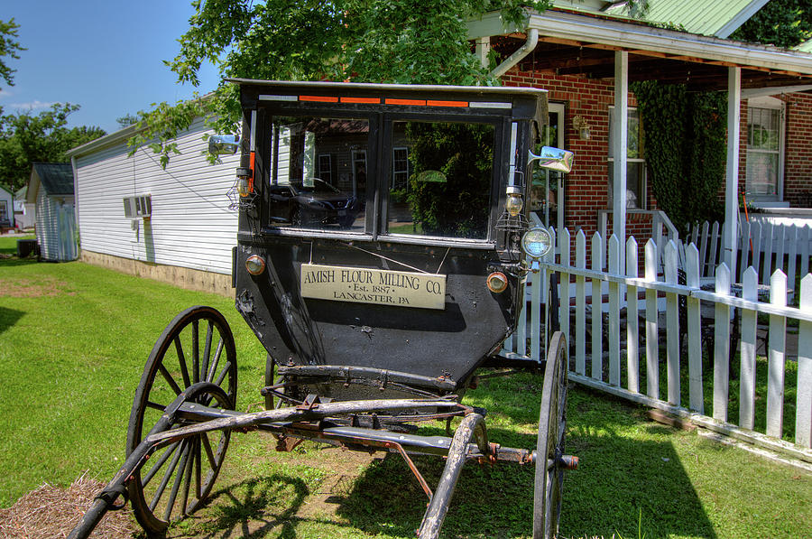 Amish Buggy Photograph by Steve Stuller