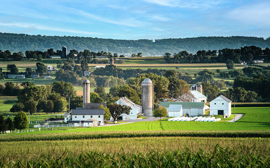 Amish Farm in PA Photograph by Melinda Dreyer
