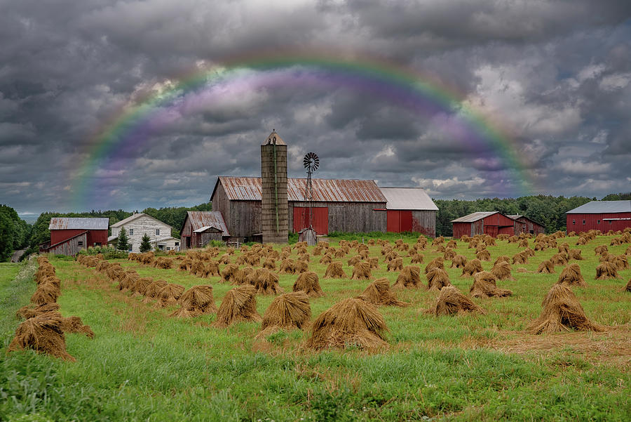 Amish Farm Photograph by Martina Abreu