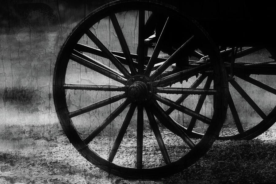Amish Wheels Photograph
