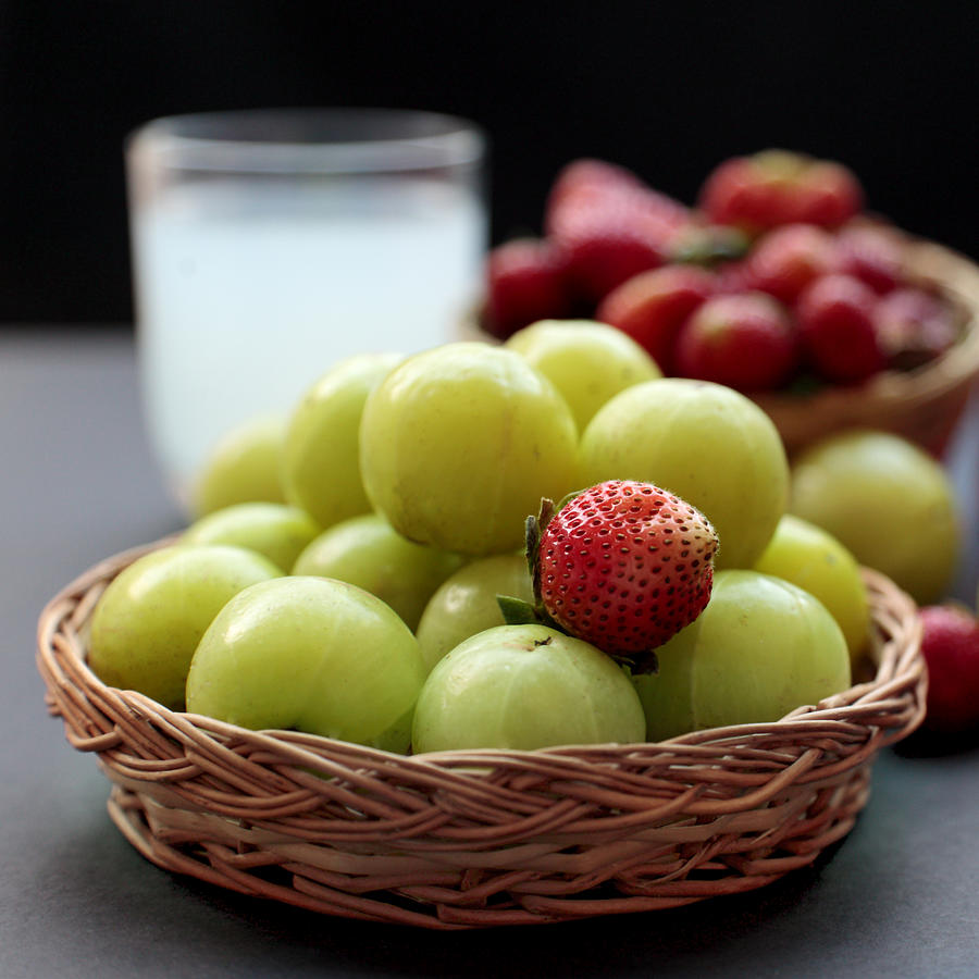 Amla (Indian Gooseberry) Juice Photograph by Rbb
