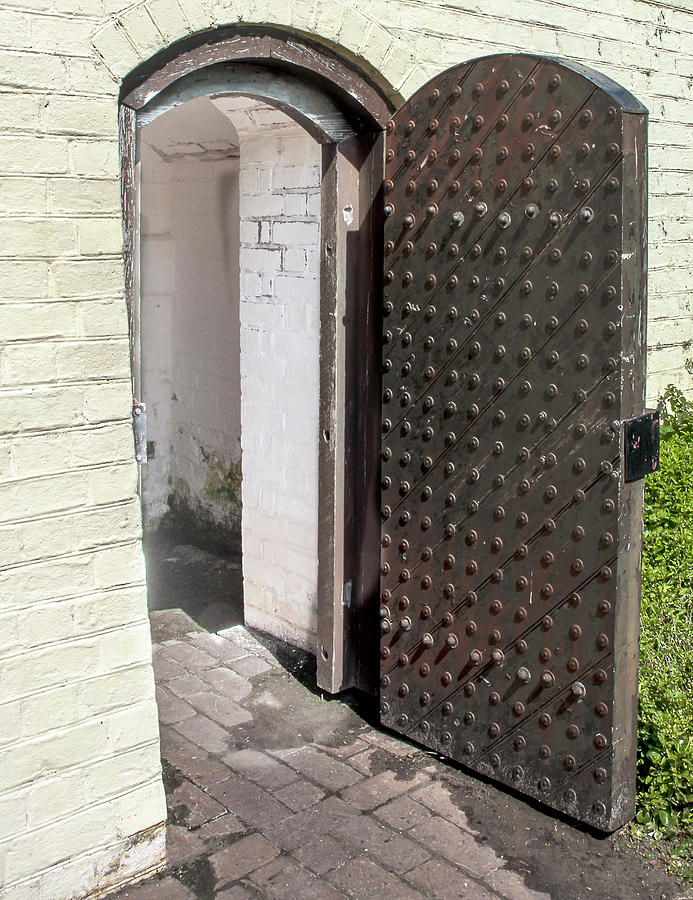 Ammuinition Bunker Door Photograph